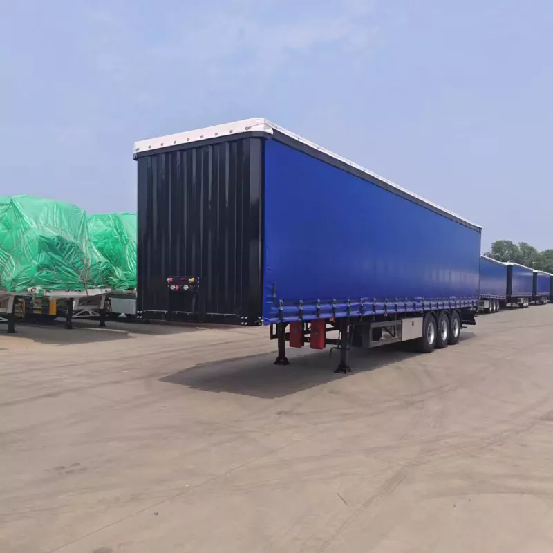 Ποιες είναι οι χρήσεις του Tri Axle Curtain Side Trailer;