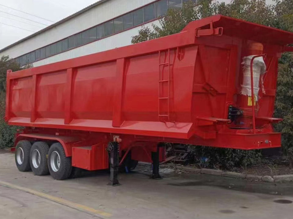 Derun Dump Trailer αποστέλλεται στην Τανζανία
