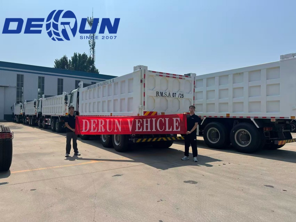 10units Howo 8x4 Tipper Trucks θα αποσταλούν στην Ακτή Ελεφαντοστού