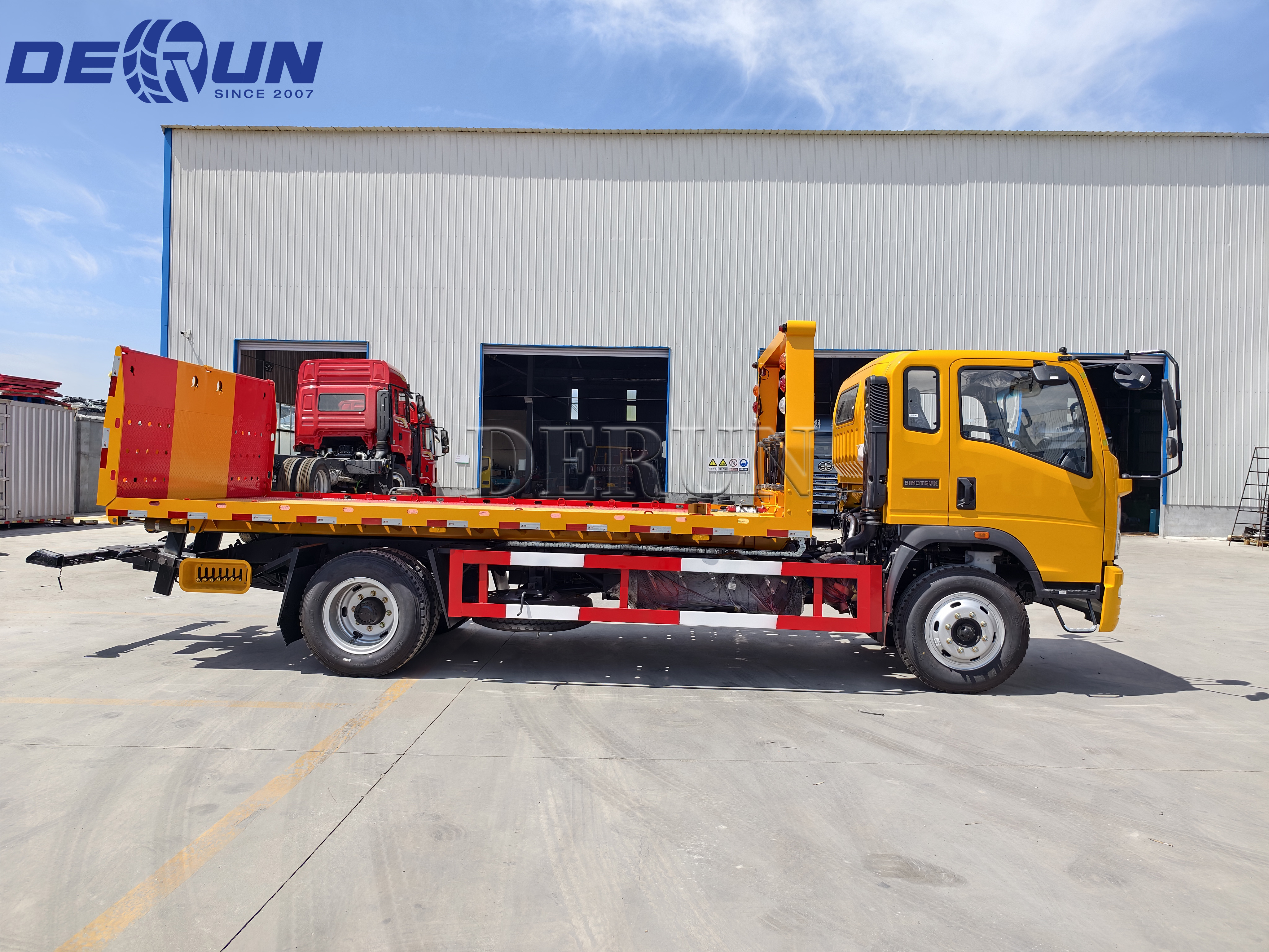 Το Sinotruk HOWO 4x2 Wrecker Truck θα αποσταλεί στη Νικαράγουα