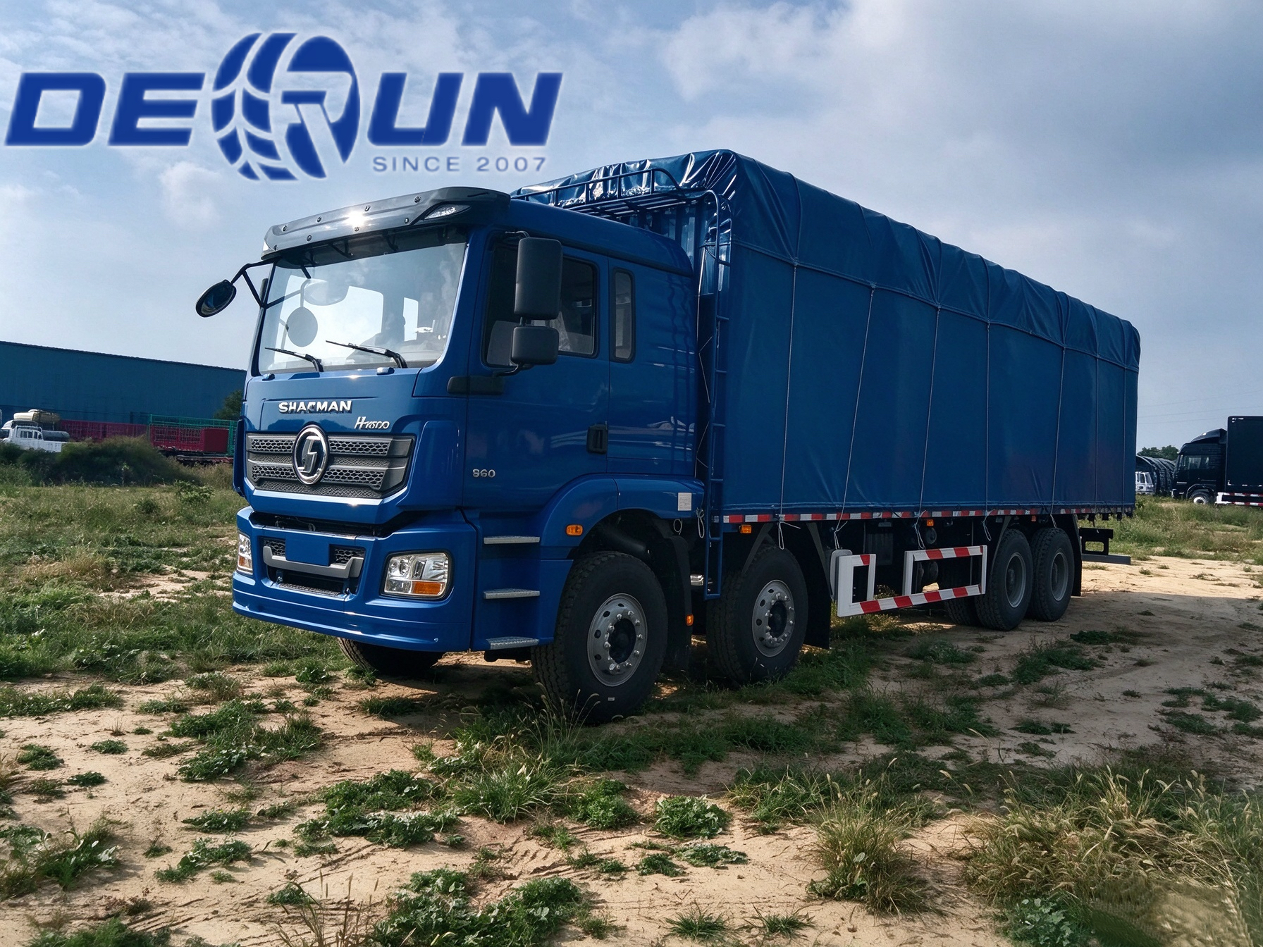 Το Shacman H3000 8x4 Dump Truck θα αποσταλεί στην Γκάνα