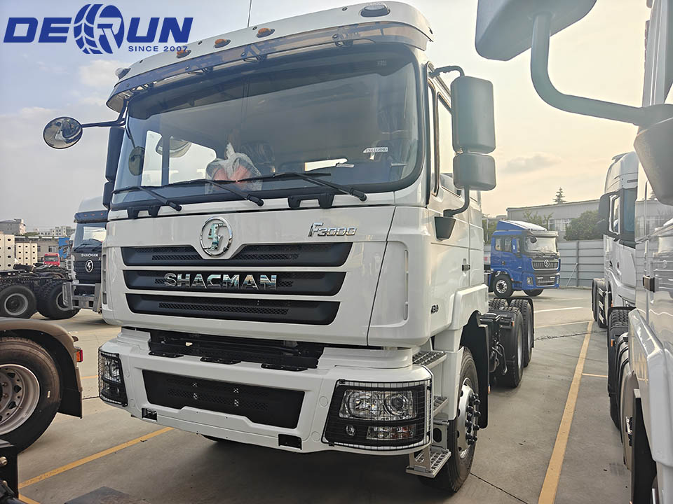 2 Unit Shacman F3000 6x4 Tractor Trucks θα αποσταλεί στο Μάλι
