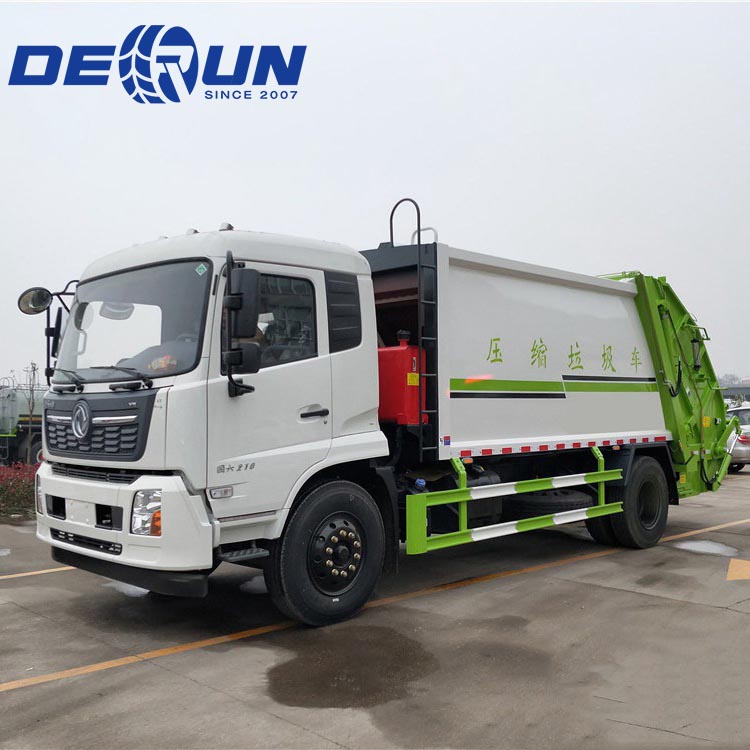 Συμπιεστή απορριμμάτων με έξι τροχούς Dongfeng 4x2